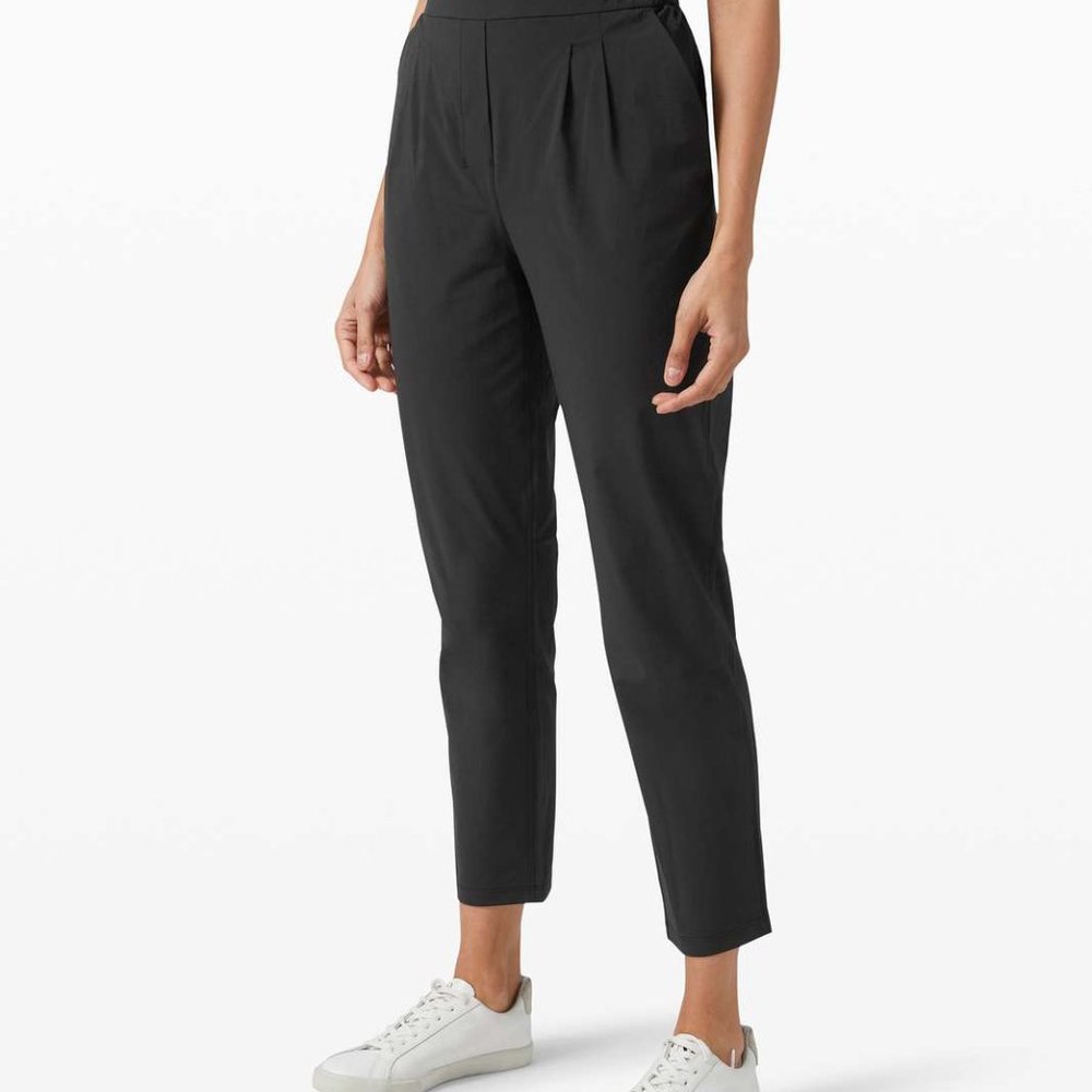 Lululemon Your True Trouser High Rise Pant - Black - Womens Size 2